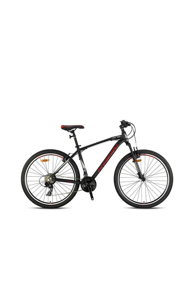 XC 75 - 27.5 MTB - 18' - 21 Vites - V.B. - Mat Siyah-Kırmızı/Bej