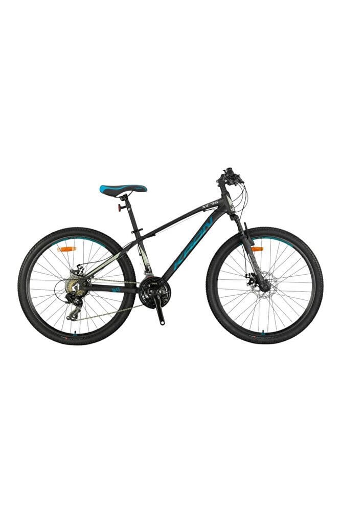 XC 75 - 26'' MTB - 14' - 21 Vites - M.Disc - Mat Siyah-Turkuaz\Bej #KRN25-053