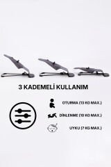 Cotton Sallanır Üç Kademeli Ana Kucağı (Oyuncak Aparatı)