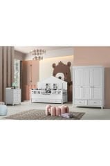 Boss Mia Montessori Yavrulu Karyola Bebek Montessori 90x190 cm