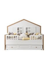 Milano Mia Montessori Yavrulu Karyola Bebek Montessori 90x190 cm