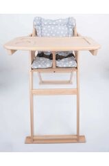Ahşap Katlanır Mama Sandalyesi