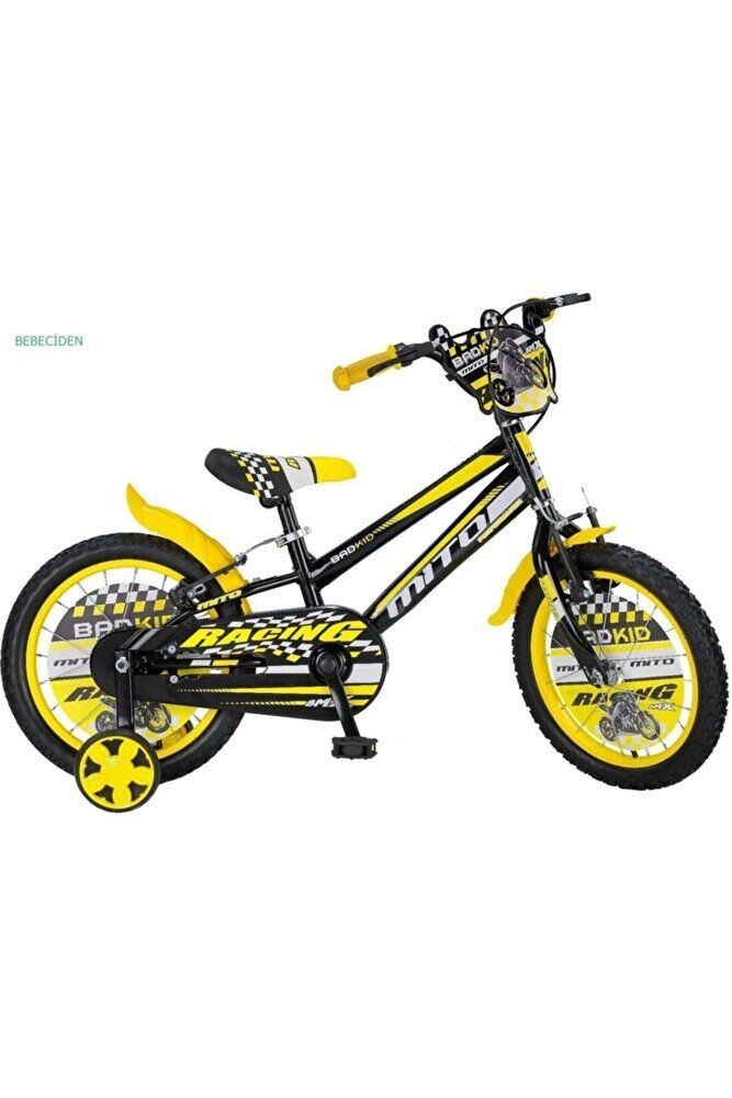 Badkid 16 Jant Çocuk Bisikleti 4-5-6-7-8 Yaş Çocuk Bisikleti