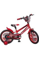 Badkit Erkek Bisiklet 16 Jant 5-8 Yaş (kırmızı)