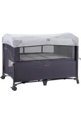 8041 Miami Basic Anne Yanı Oyun Parkı 70x110 Gri