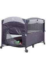 8041 Miami Basic Anne Yanı Oyun Parkı 70x110 Gri