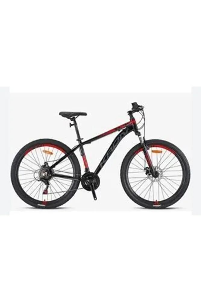 XC 75 - 27.5 MTB - 16' - 21 Vites - M.DISC. - Mat Siyah-Kırmızı/Bej