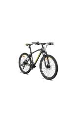 XC75 26'' MTB 14' M.Disk Fren Dağ Bisikleti Mat Siyah Sarı