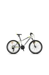 XC 75 - 24'' MTB - 13' - 21 Vites - V.B - 2025 Model Mat Gri-Siyah/Neon Sarı