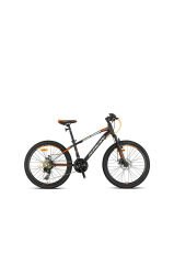 XC 75 - 24'' MTB - 13' - 21 Vites - V.B - 2025 Model Mat Siyah-Gri/Neon Turuncu