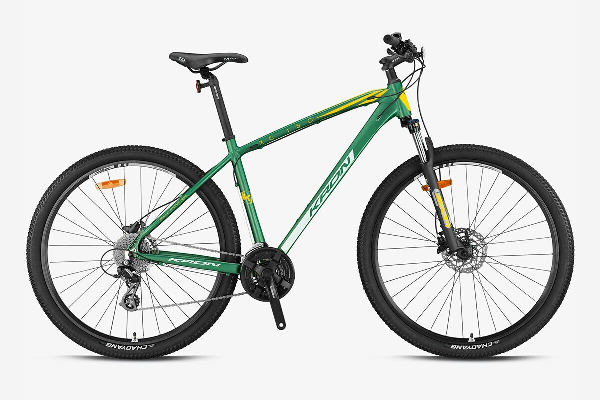 XC 150 - 29'' MTB - 17' - 24 Vites - H.DISC Mat Yeşil-Gri/Sarı