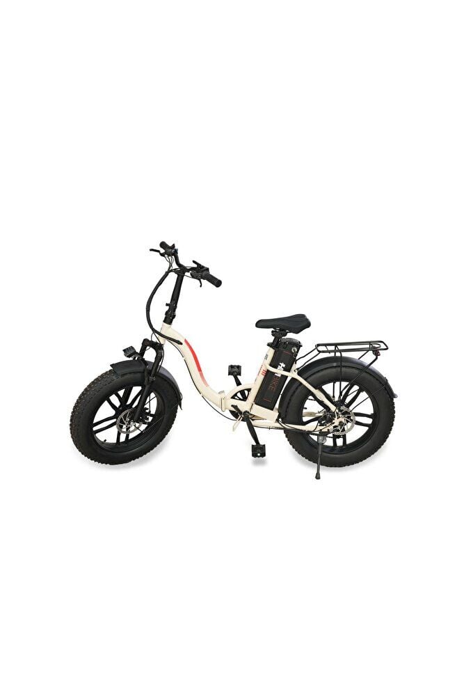 Bike -S Model Elektrikli Katlanılabilir Bisiklet Eğimli Kadro