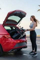 Bike - S Model Elektrikli Katlanılabilir Bisiklet Düz Kadro