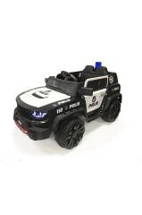 ÖZGÜNER OYUNCAK Akülü Polis Arabası Uzaktan Kumandalı 12 Volt IZNIK GT Deri Koltuk