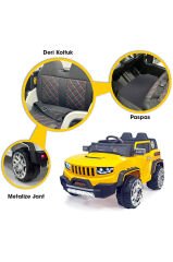 Akar Oyuncak İZNİK 4x2 12 Volt Uzaktan Kumandalı Akülü SUV Çocuk Arabası