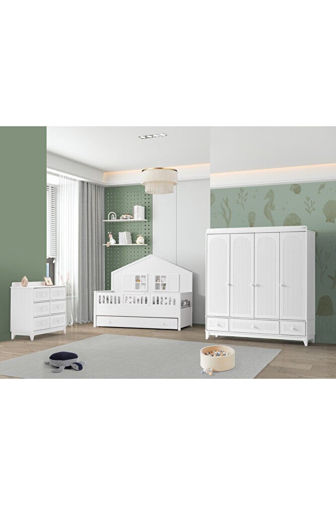 Aymini Efor 4 Kapılı Bebek Odası Takımı