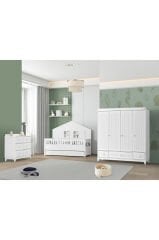 Efor 4 Kapılı Dolap, Bebek ve Genç Odası Dolap