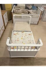 Mdf Beşik, Dünya Büyüyen Beşik 80x130 - Dünya Büyüyen Karyola 80x190 %100 Mdf