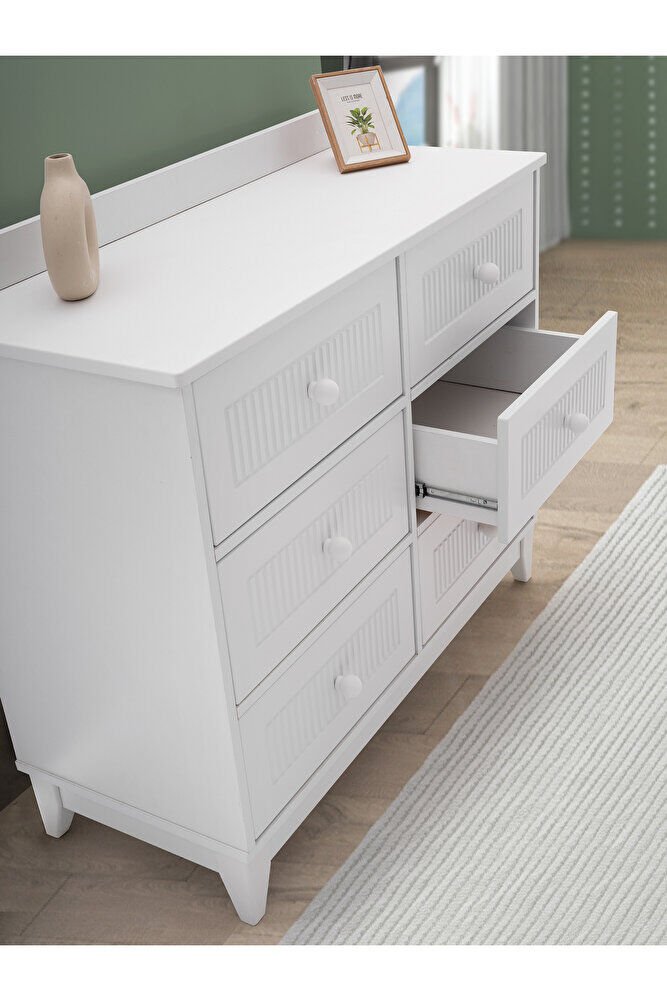 Aymini Efor Çok Amaçlı Dolap , Çekmeceli Şifonyer , Kapaklı Şifonyer , 6 Çekmeceli Şifonyer