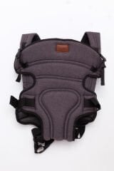 Cozibo Premium Lüks Bel Destekli Bebek Kanguru Antrasit - Ergonomi, Kolay Kullanım ve Modern Tasarım