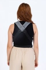Cozibo Premium Lüks Bel Destekli Bebek Kanguru Gri - Ergonomi, Kolay Kullanım ve Modern Tasarım