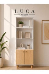 Luca 2 Kapaklı Kitaplık