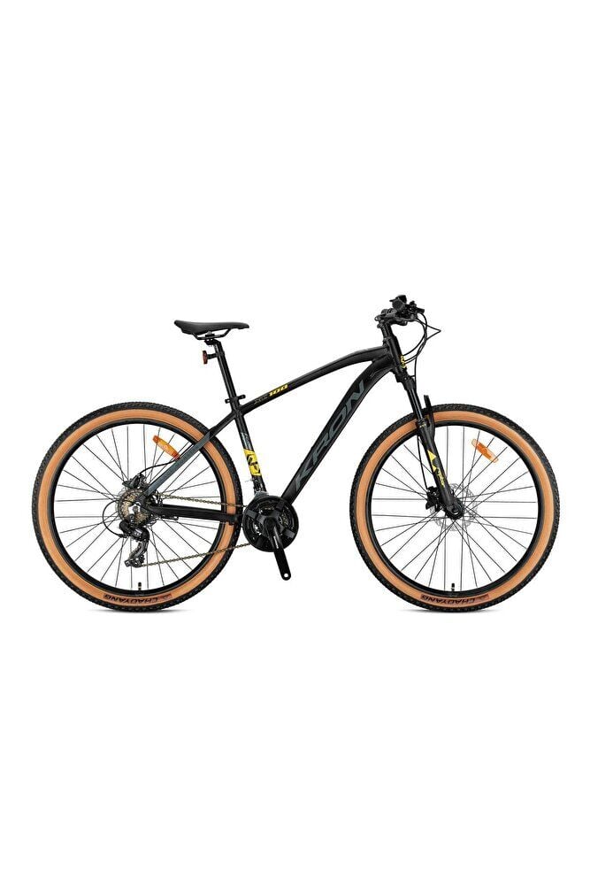 XC 100 - 27.5'' MTB - 17' - 21 Vites - H.Disc - Mat Siyah/Sarı-Füme