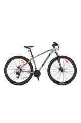 XC 75 27.5 JANT MTB - 15' - 21 Vites - V.Brake - Nardo Gri/Siyah-Kırmızı