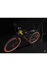 XC150 2026 MODEL 29 JANT 15-17 İNÇ KADRO MTB 24 VİTES HİDROLİK DİSK FREN BİSİKLET Turuncu