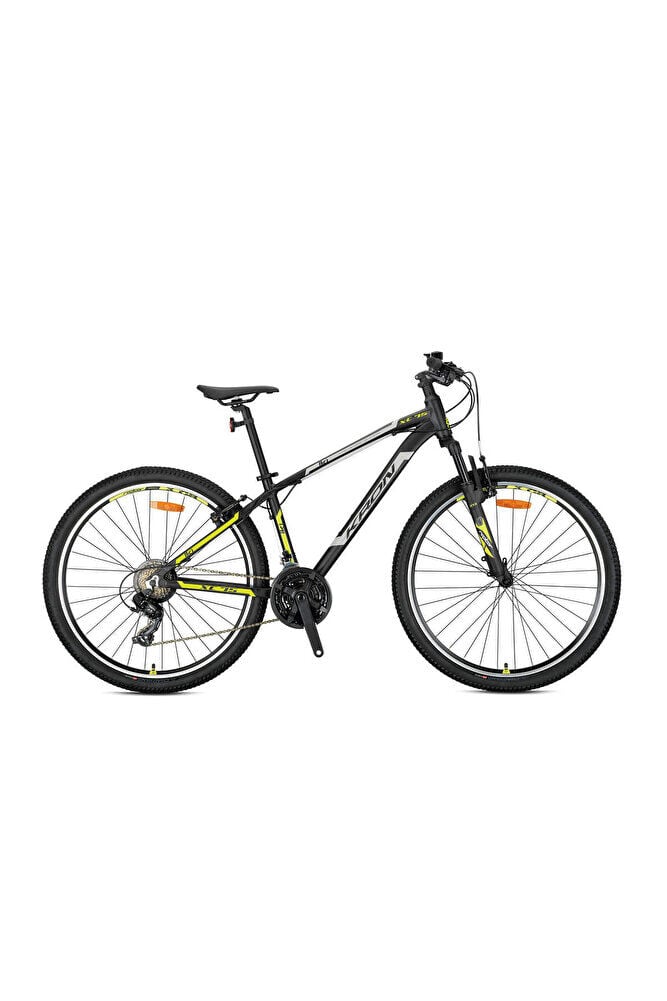 XC 75 27.5 JANT MTB - 15' - 21 Vites - V.Brake - Mat Siyah/Bej-Neon Sarı-