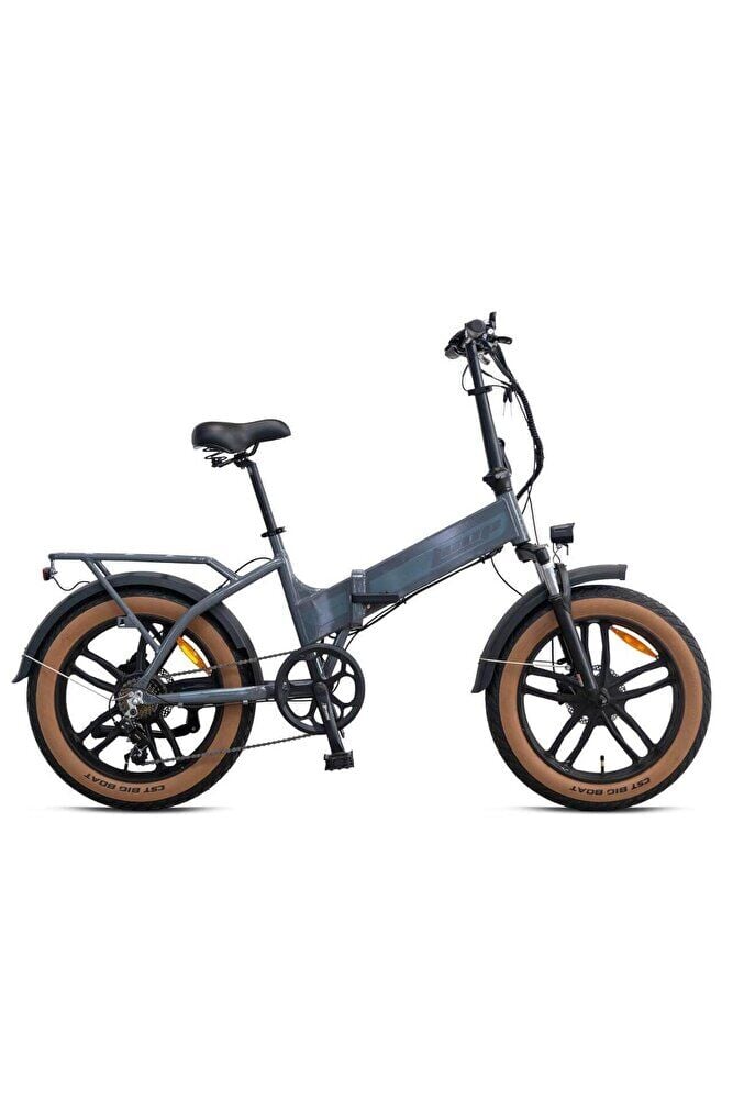 - DISCOVERY - 20 - Katlanır ( FAT Bike) - 7 Vites - H.Disc - Elektrikli - Nardo Gri/Füme