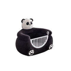 COZİBO Panda Peluş Kumaşlı, Sallanabilir ve Koltuğa Dönüşebilen Beşik
