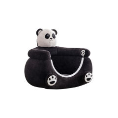 COZİBO Panda Peluş Kumaşlı, Sallanabilir ve Koltuğa Dönüşebilen Beşik