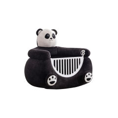 COZİBO Panda Peluş Kumaşlı, Sallanabilir ve Koltuğa Dönüşebilen Beşik