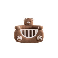 COZİBO Ayıcık Peluş Kumaşlı, Sallanabilir ve Koltuğa Dönüşebilen Beşik